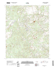 US Topo 7.5-minute map for Catherine Lake NC