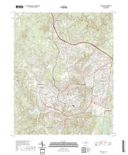 US Topo 7.5-minute map for Chapel Hill NC