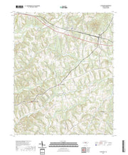 US Topo 7.5-minute map for Cleveland NC