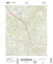 US Topo 7.5-minute map for Climax NC