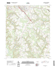 US Topo 7.5-minute map for Clinton South NC