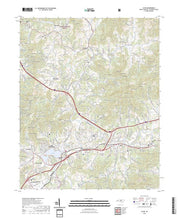 US Topo 7.5-minute map for Clyde NC