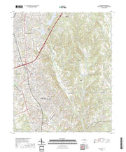 US Topo 7.5-minute map for Concord NC