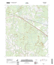 US Topo 7.5-minute map for Dover NC