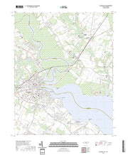 US Topo 7.5-minute map for Elizabeth City NC