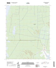 US Topo 7.5-minute map for Engelhard NW NC