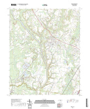 US Topo 7.5-minute map for Erwin NC