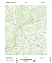 US Topo 7.5-minute map for Evergreen NC