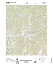 US Topo 7.5-minute map for Fines Creek NC