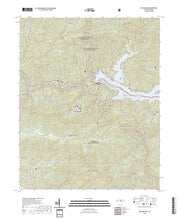 US Topo 7.5-minute map for Fontana Dam NC