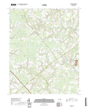 US Topo 7.5-minute map for Fountain NC