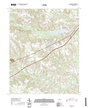 US Topo 7.5-minute map for Four Oaks NC