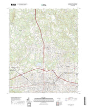 US Topo 7.5-minute map for Gastonia North NC