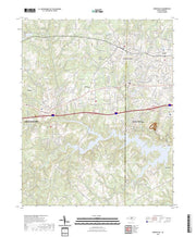 US Topo 7.5-minute map for Gibsonville NC