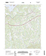 US Topo 7.5-minute map for Glen Alpine NC