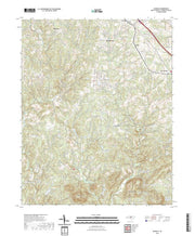 US Topo 7.5-minute map for Glenola NC