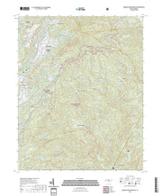 US Topo 7.5-minute map for Grandfather Mountain NC