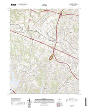 US Topo 7.5-minute map for Guilford NC