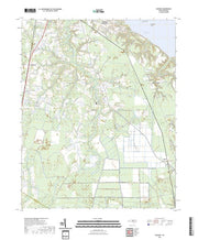 US Topo 7.5-minute map for Hackney NC