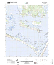 US Topo 7.5-minute map for Harkers Island NC