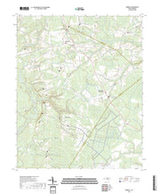 US Topo 7.5-minute map for Harrells NC