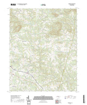 US Topo 7.5-minute map for Hiddenite NC