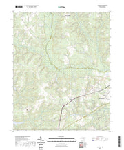 US Topo 7.5-minute map for Hoffman NC