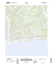 US Topo 7.5-minute map for Holden Beach NC