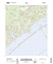 US Topo 7.5-minute map for Holly Ridge NC