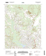 US Topo 7.5-minute map for Jacksonville North NC