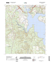 US Topo 7.5-minute map for Jacksonville South NC