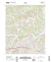 US Topo 7.5-minute map for Lake Brandt NC