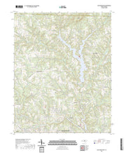 US Topo 7.5-minute map for Lake Burlington NC