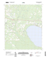 US Topo 7.5-minute map for Lake Waccamaw West NC