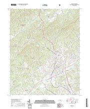 US Topo 7.5-minute map for Lenoir NC