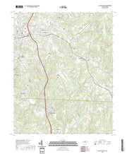 US Topo 7.5-minute map for Lincolnton East NC