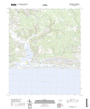 US Topo 7.5-minute map for Lockwoods Folly NC