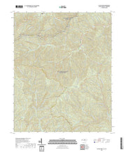 US Topo 7.5-minute map for Luftee Knob NCTN