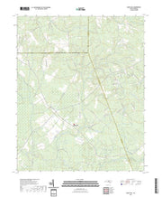 US Topo 7.5-minute map for Maple Hill NC