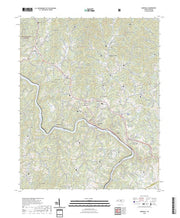 US Topo 7.5-minute map for Marshall NC