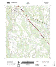 US Topo 7.5-minute map for Maxton NC