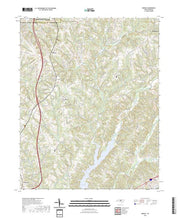 US Topo 7.5-minute map for Midway NC