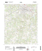 US Topo 7.5-minute map for Monroe NC