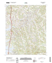 US Topo 7.5-minute map for Mooresville NC