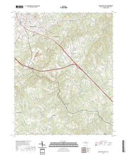 US Topo 7.5-minute map for Mount Airy South NC