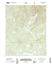 US Topo 7.5-minute map for Mount Gilead East NC