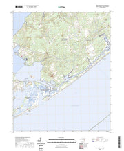 US Topo 7.5-minute map for New River Inlet NC