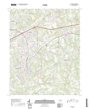 US Topo 7.5-minute map for Newton NC