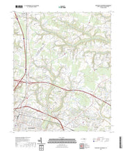 US Topo 7.5-minute map for Northeast Goldsboro NC