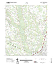 US Topo 7.5-minute map for Northwest Lumberton NC